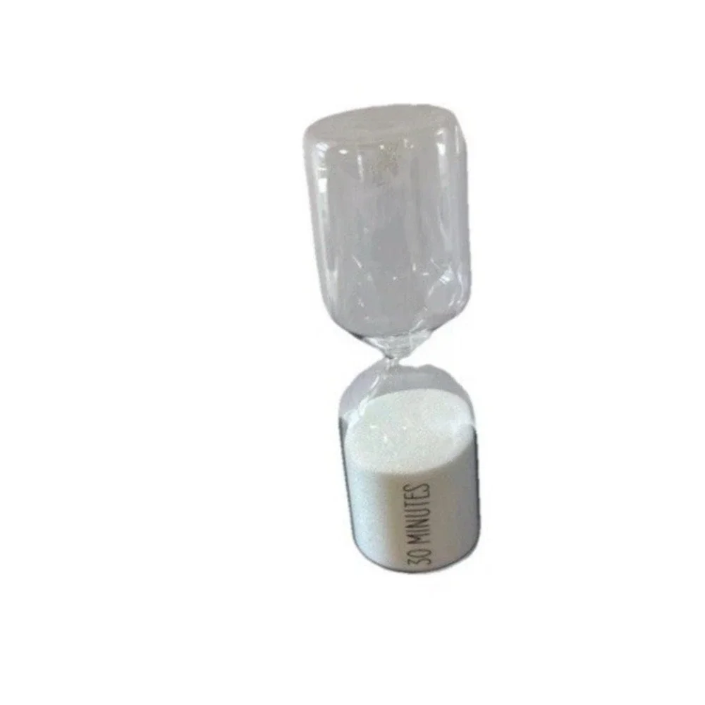 Hourglass Sand Timer Clock Clear Glass Large Sand Clock Shelf Table Deco 10